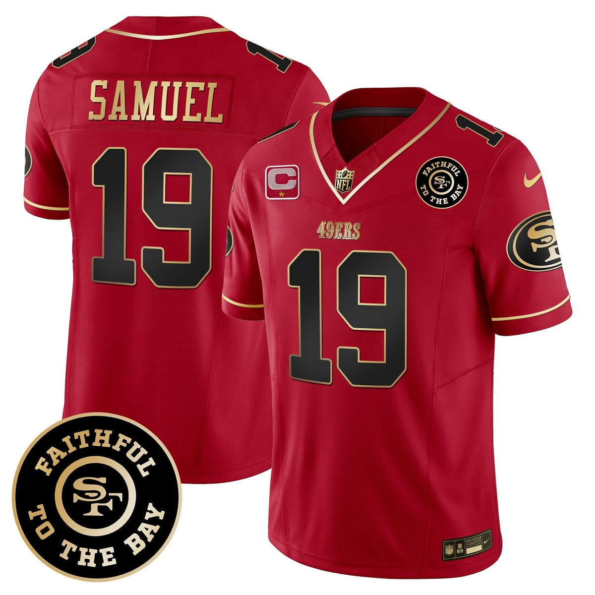 SF Faithful To The Bay Patch Vapor Limited Jersey V7 - image 22