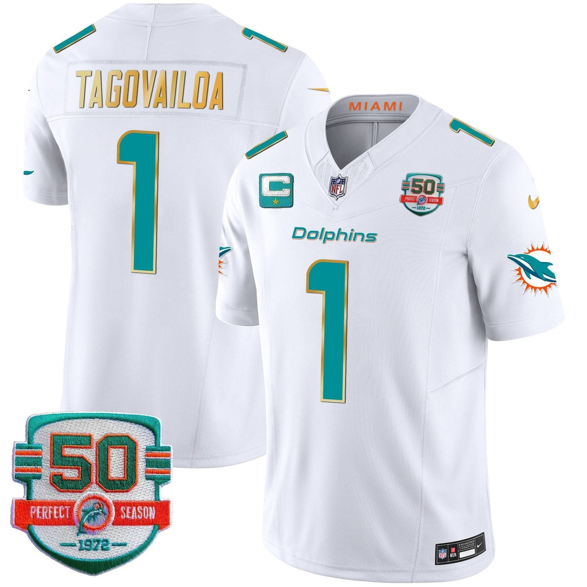MIA Gold Trim Vapor Limited Jersey - image 25
