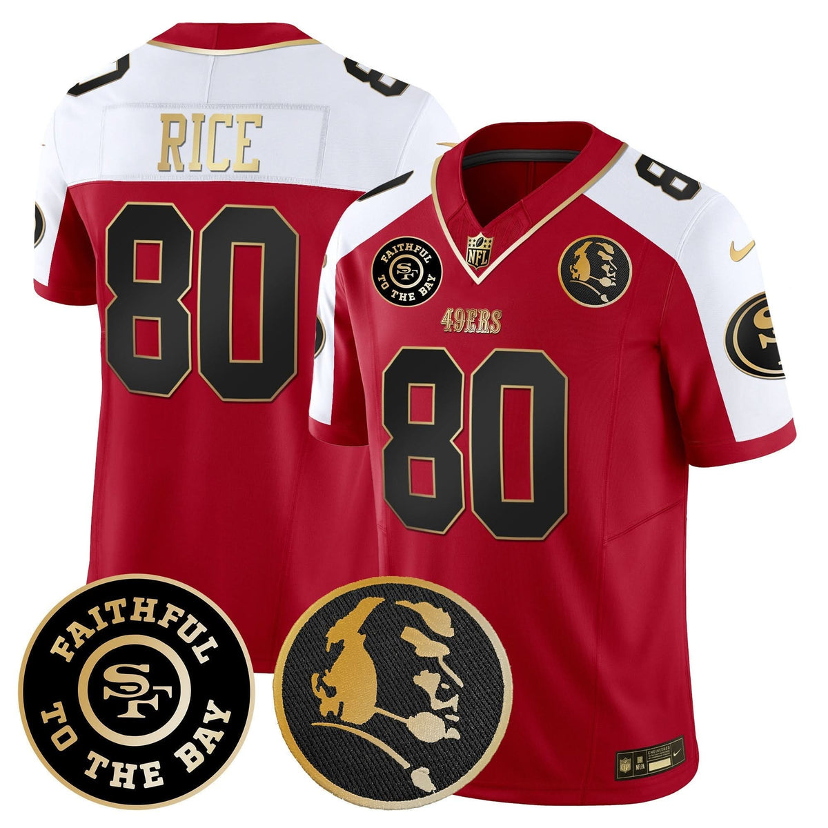 SF Faithful & John Madden Patch Vapor Jersey - image 45