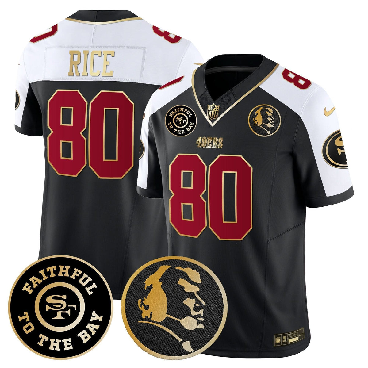 SF Faithful & John Madden Patch Vapor Jersey - image 6