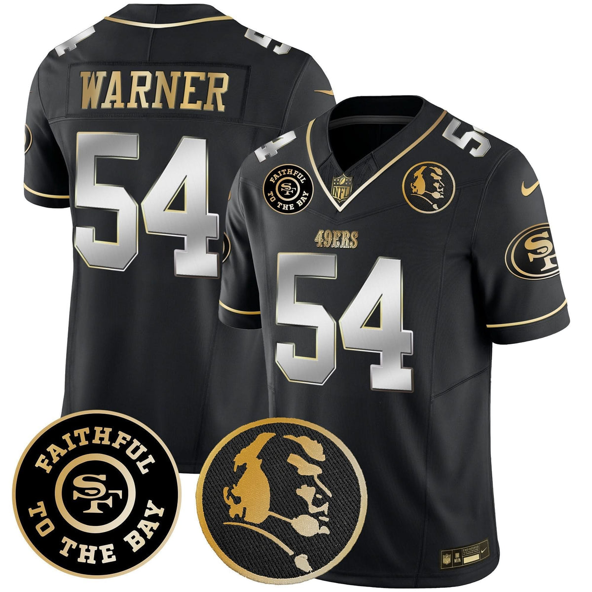 SF Faithful & John Madden Patch Vapor Jersey - image 34