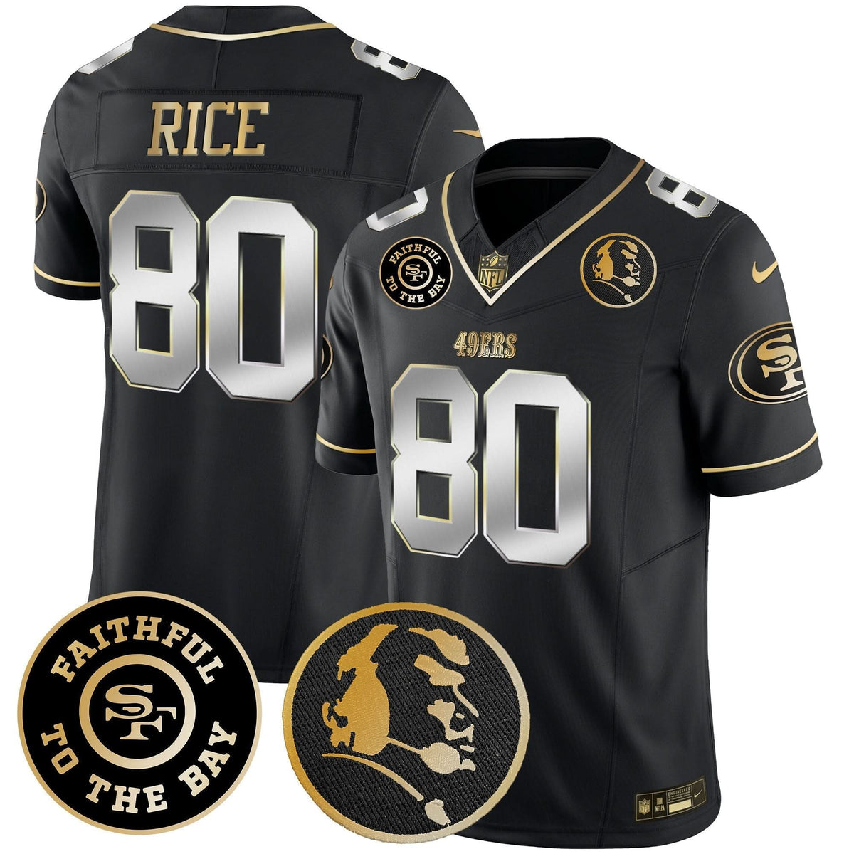 SF Faithful & John Madden Patch Vapor Jersey - image 35
