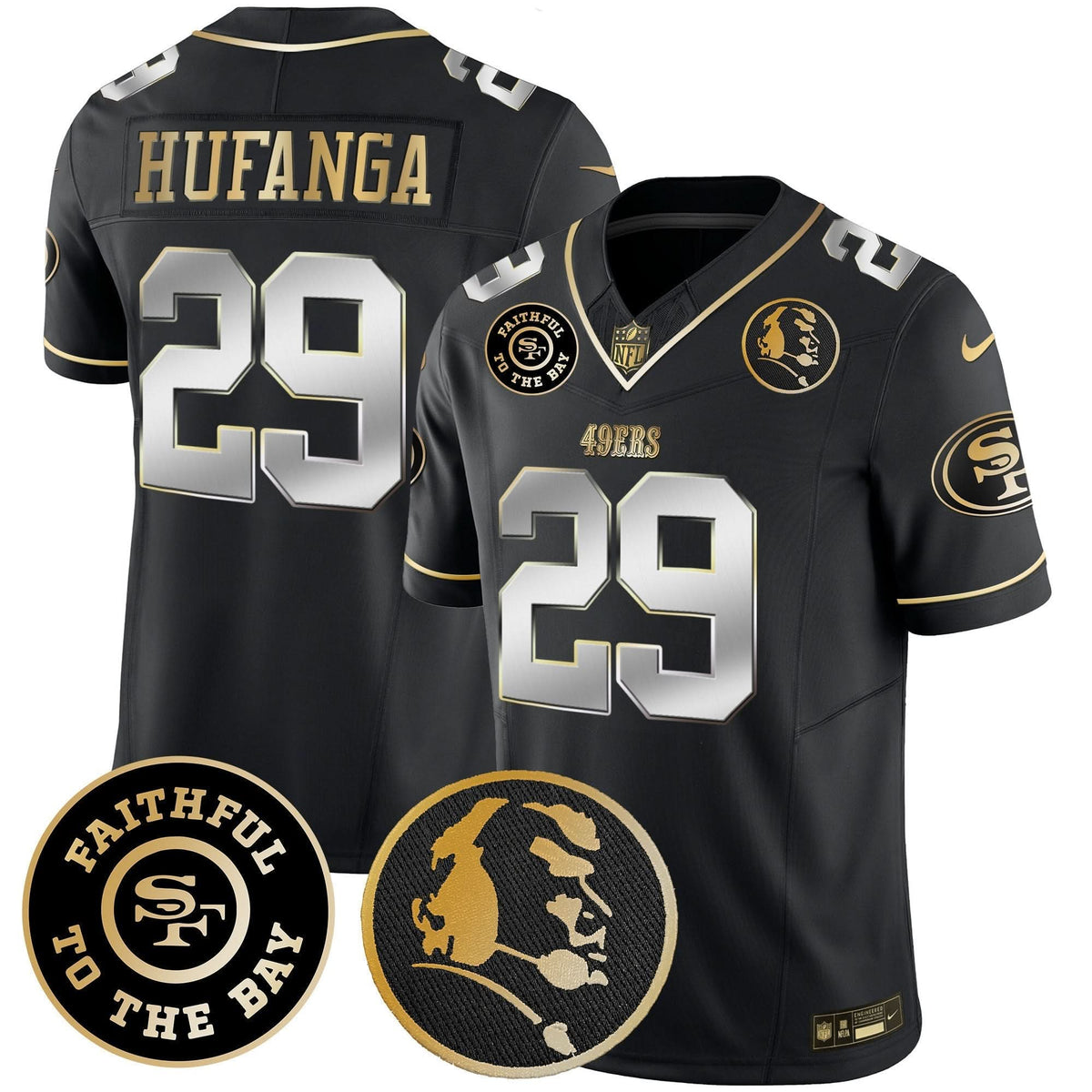 SF Faithful & John Madden Patch Vapor Jersey - image 39