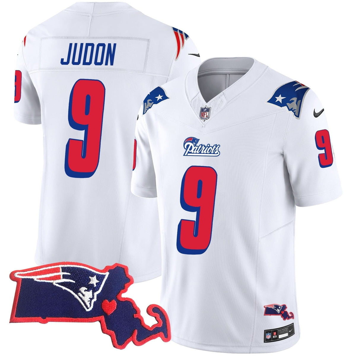 NE 1996 Throwback State Patch Vapor Jersey - image 58