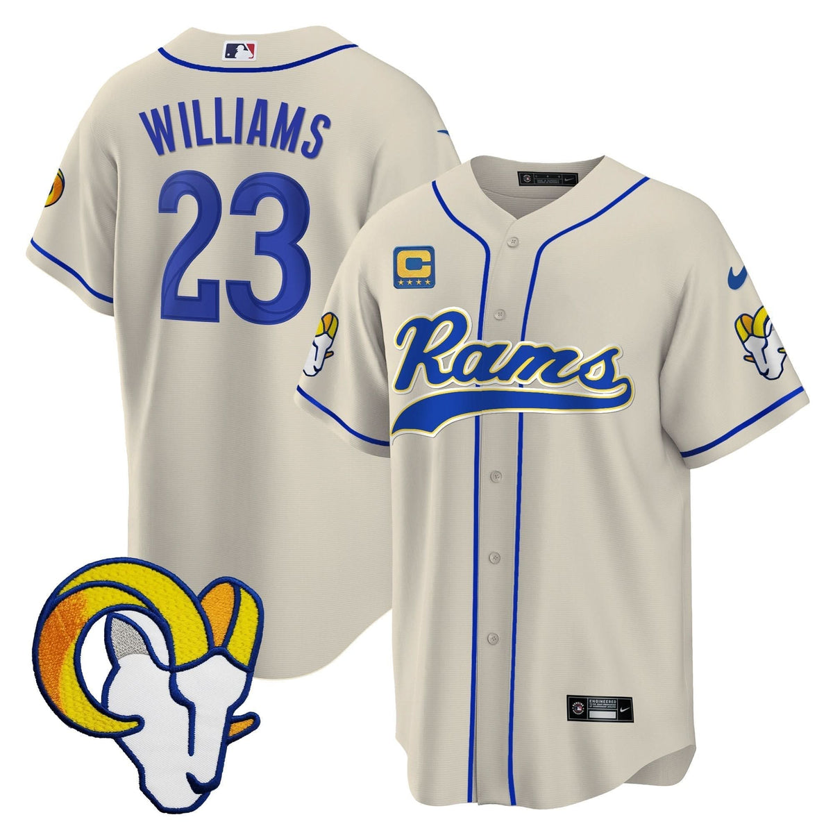 LAR Baseball Jersey - All Stitched - image 32