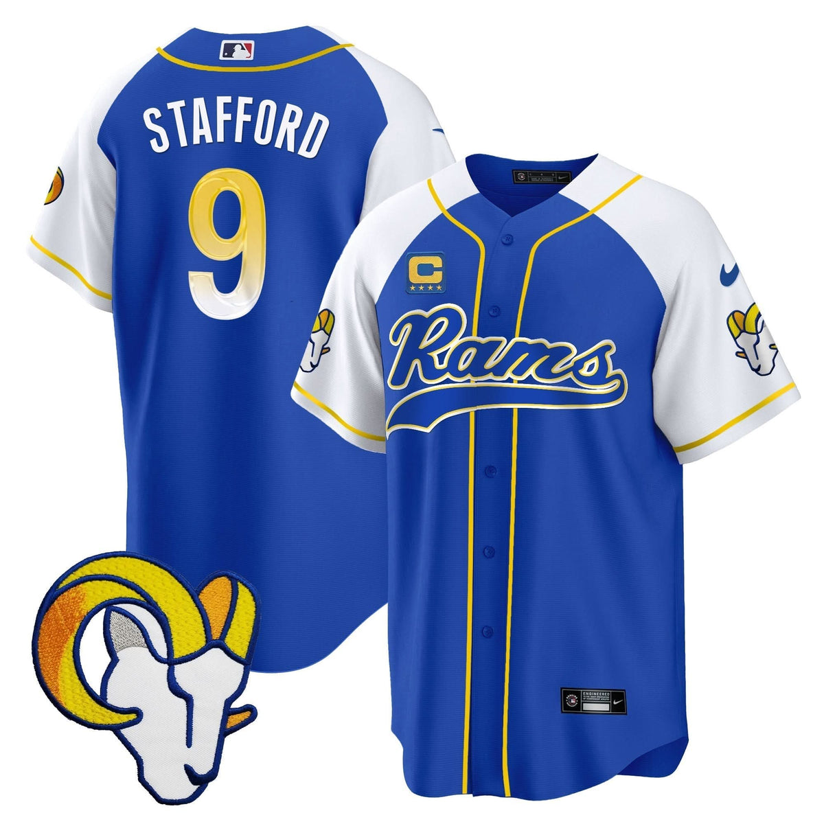 LAR Baseball Jersey - All Stitched - image 3