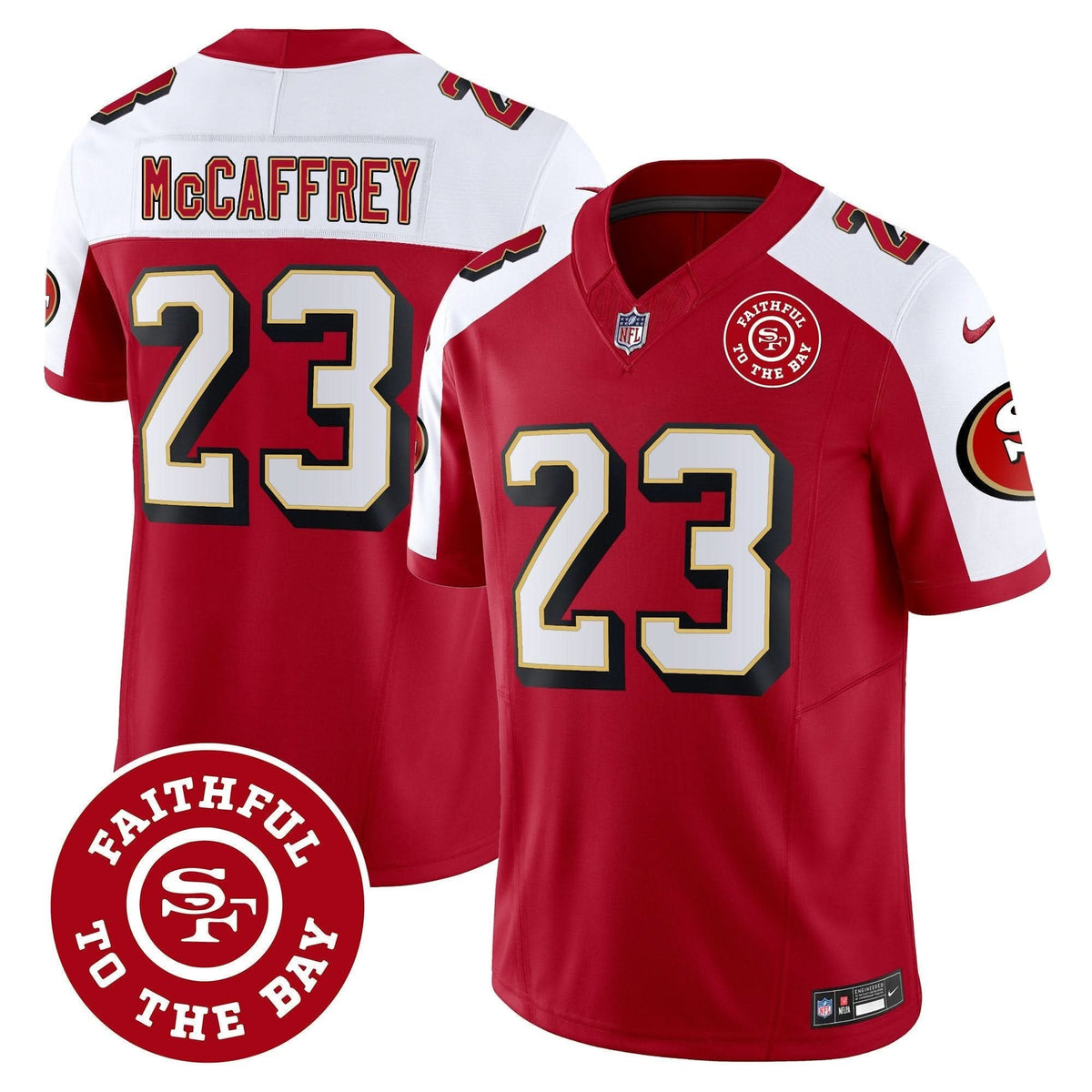 SF Throwback Faithful To The Bay Patch Vapor Limited Jersey - image 1