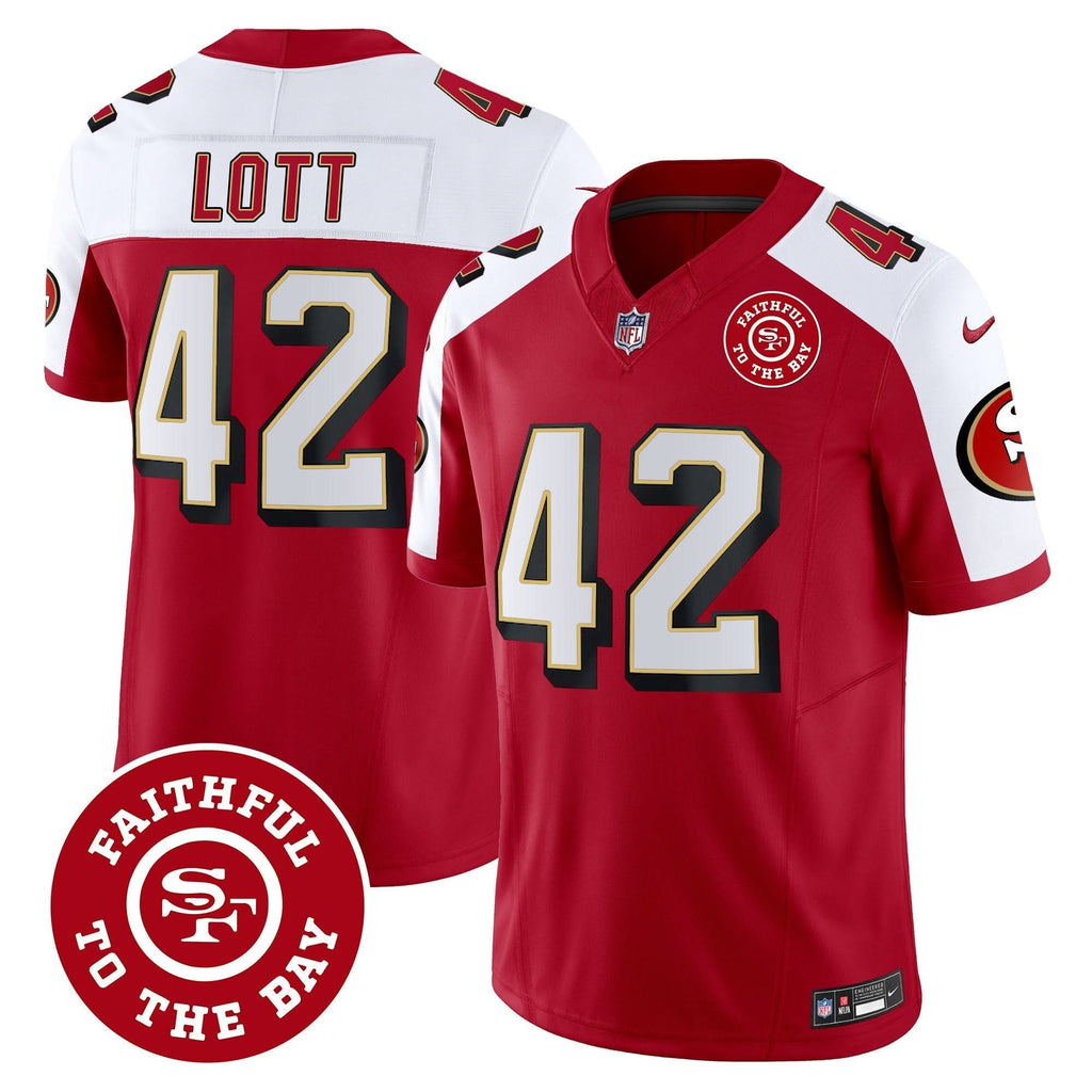 SF Throwback Faithful To The Bay Patch Vapor Limited Jersey - image 78