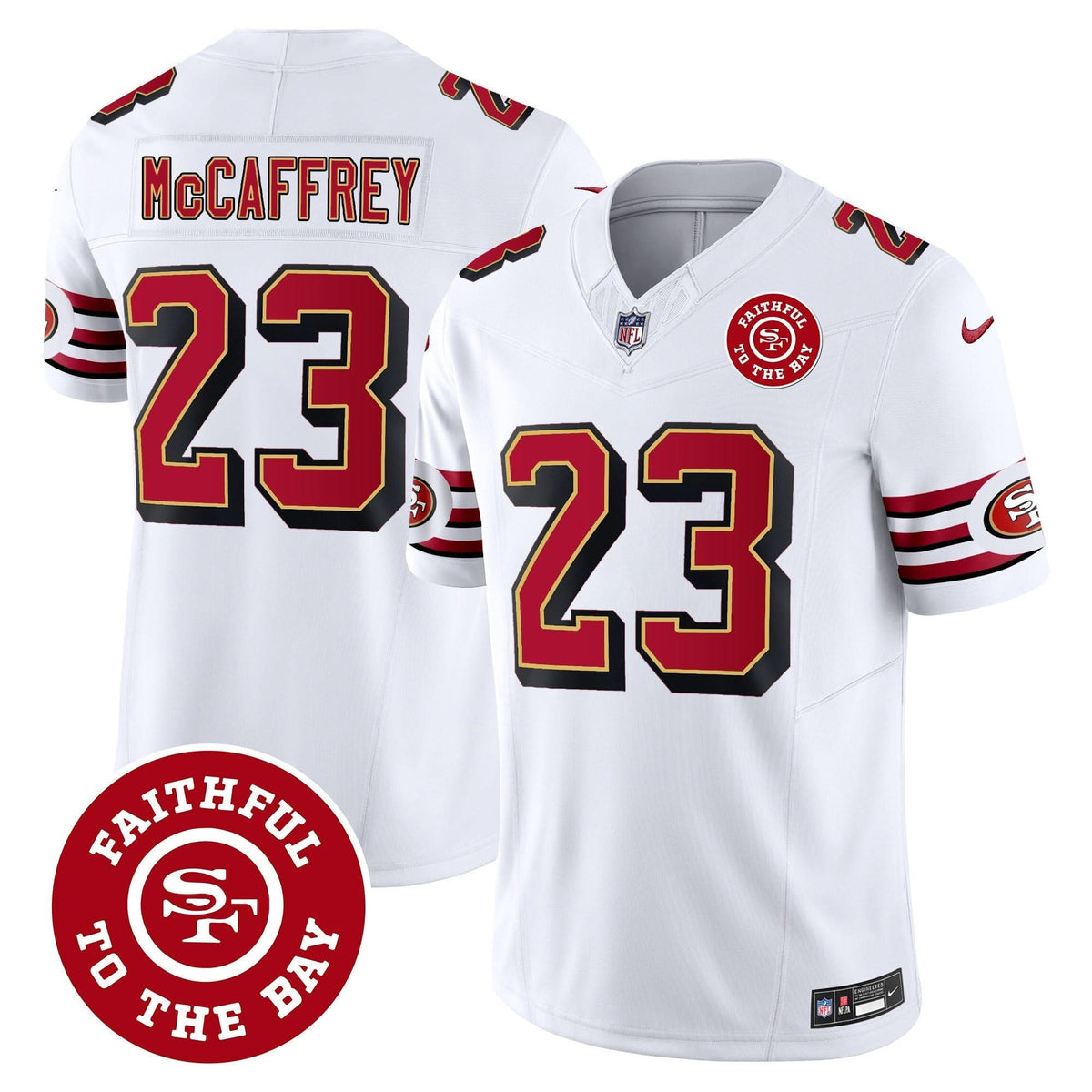 SF Throwback Faithful To The Bay Patch Vapor Limited Jersey - image 56