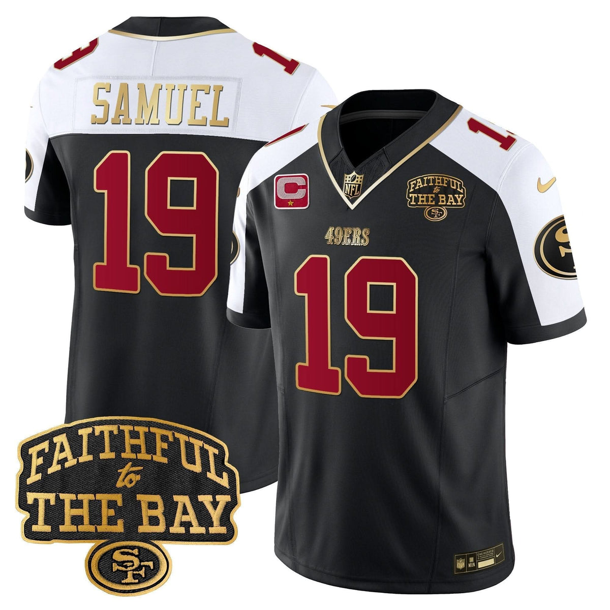 SF Faithful To The Bay Patch Vapor Limited Jersey V8 - image 2