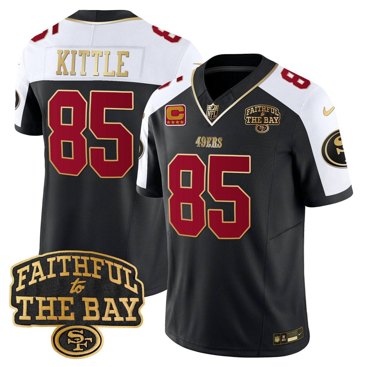 SF Faithful To The Bay Patch Vapor Limited Jersey V8 - image 4