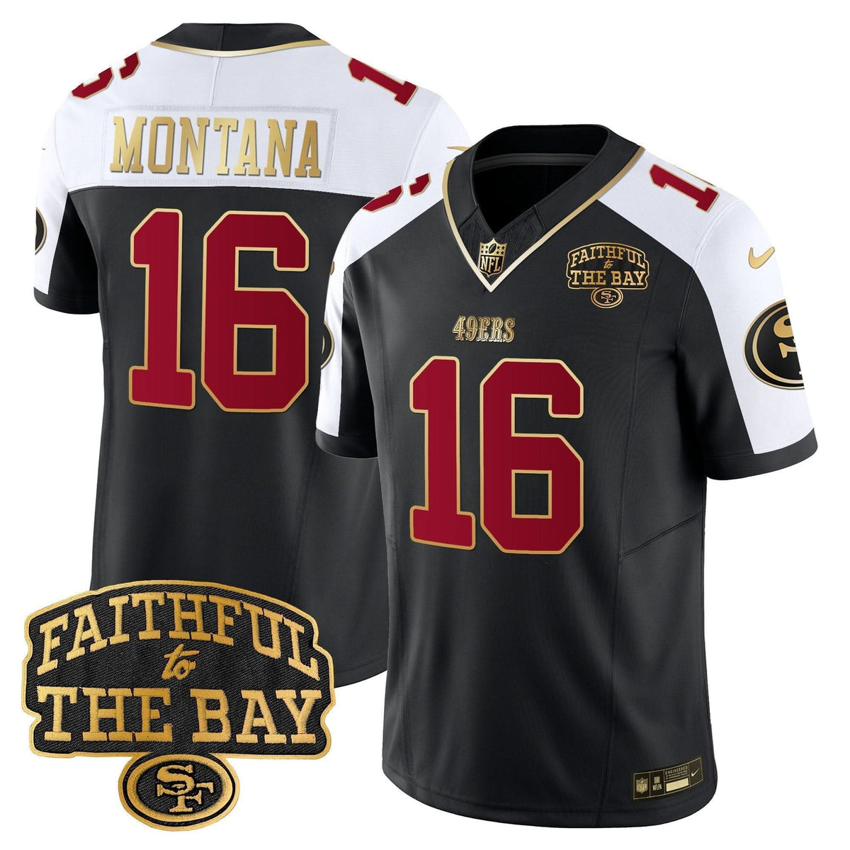 SF Faithful To The Bay Patch Vapor Limited Jersey V8 - image 8