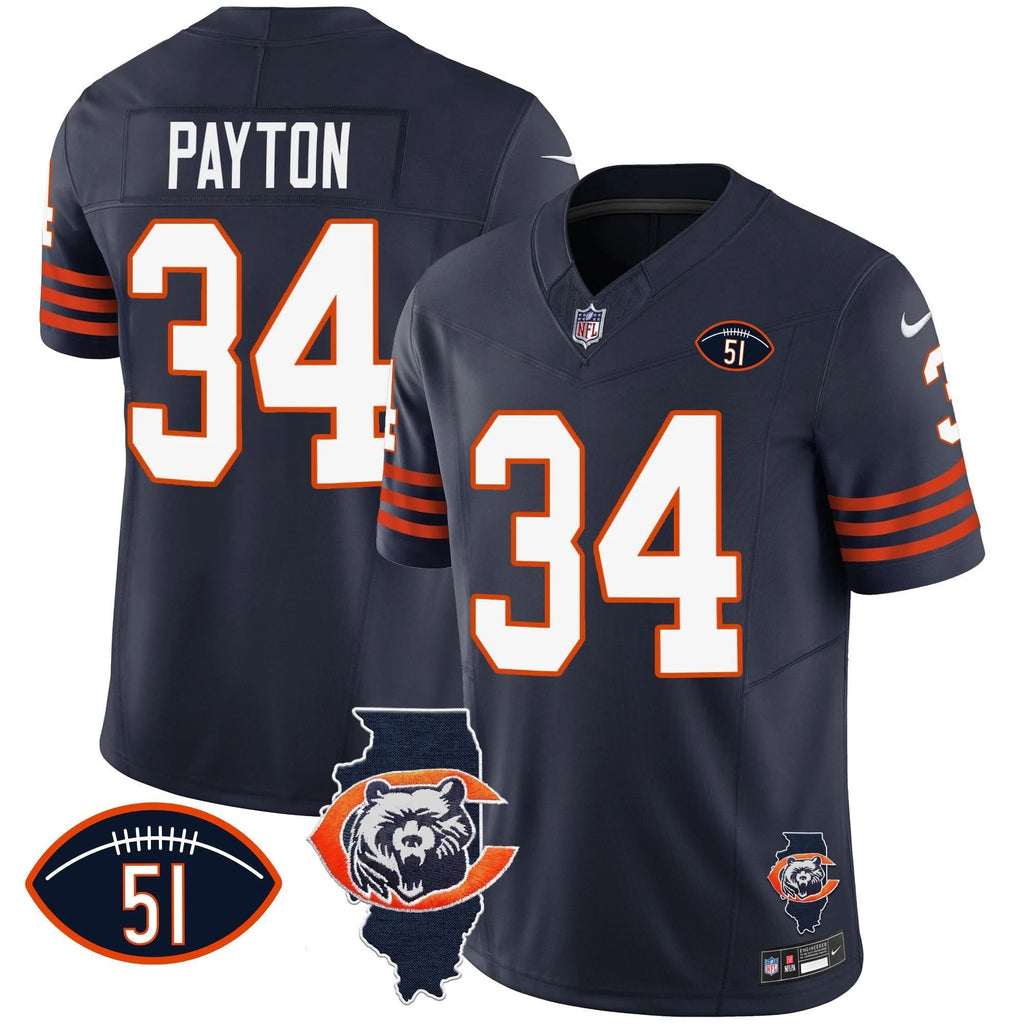 CHI Throwback Illinois Patch Vapor Jersey - image 47