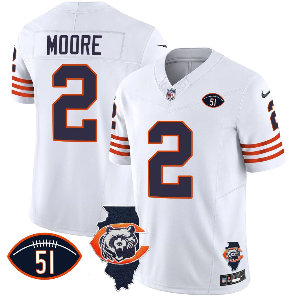 CHI Throwback Illinois Patch Vapor Jersey - image 55