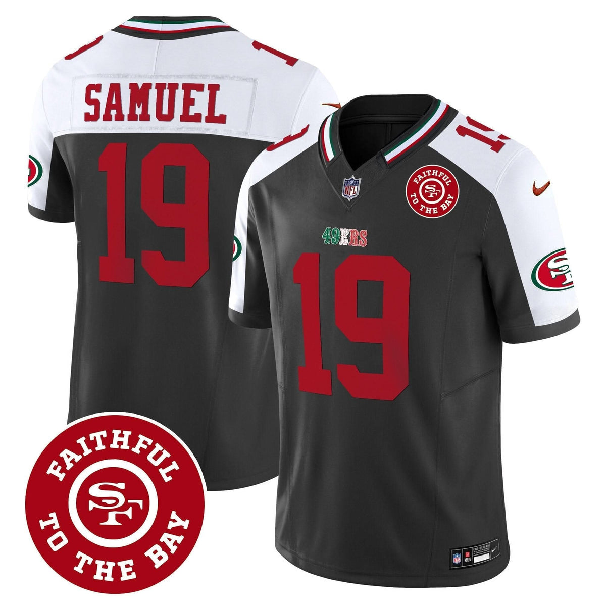 SF Mexico Faithful To The Bay Patch Vapor Jersey - image 33