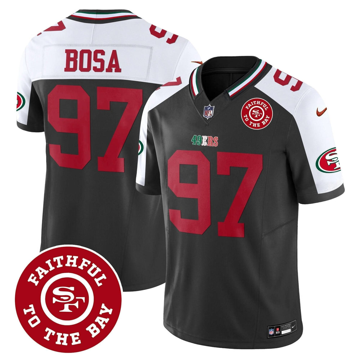SF Mexico Faithful To The Bay Patch Vapor Jersey - image 37