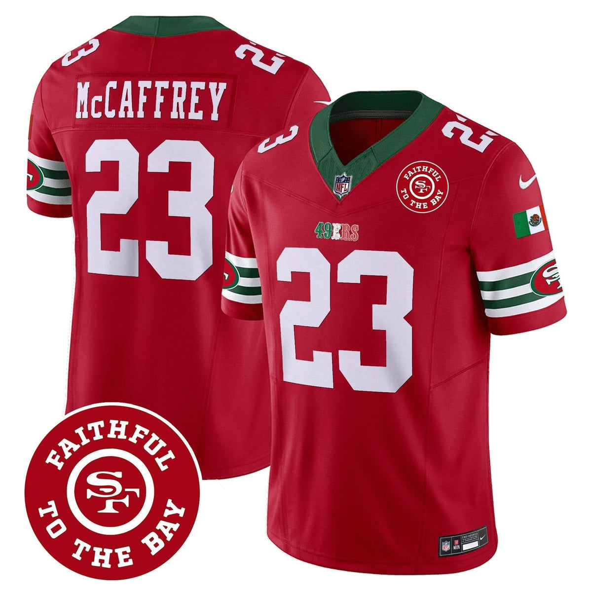 SF Mexico Faithful To The Bay Patch Vapor Jersey - image 22