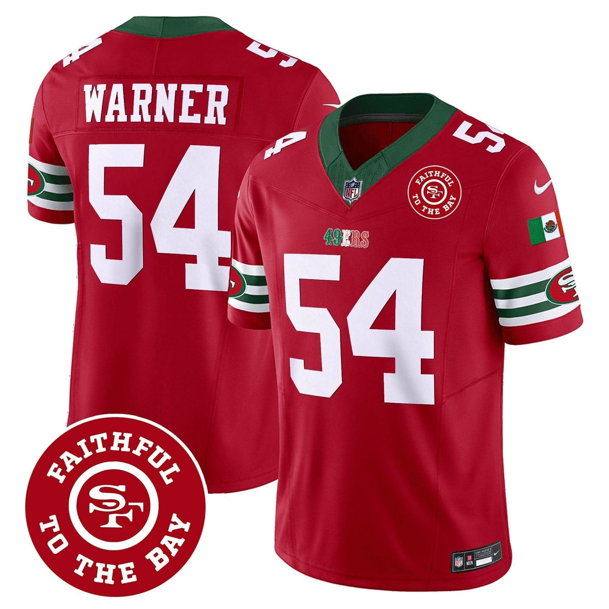 SF Mexico Faithful To The Bay Patch Vapor Jersey - image 21