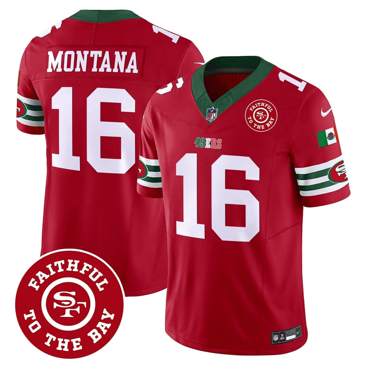 SF Mexico Faithful To The Bay Patch Vapor Jersey - image 28
