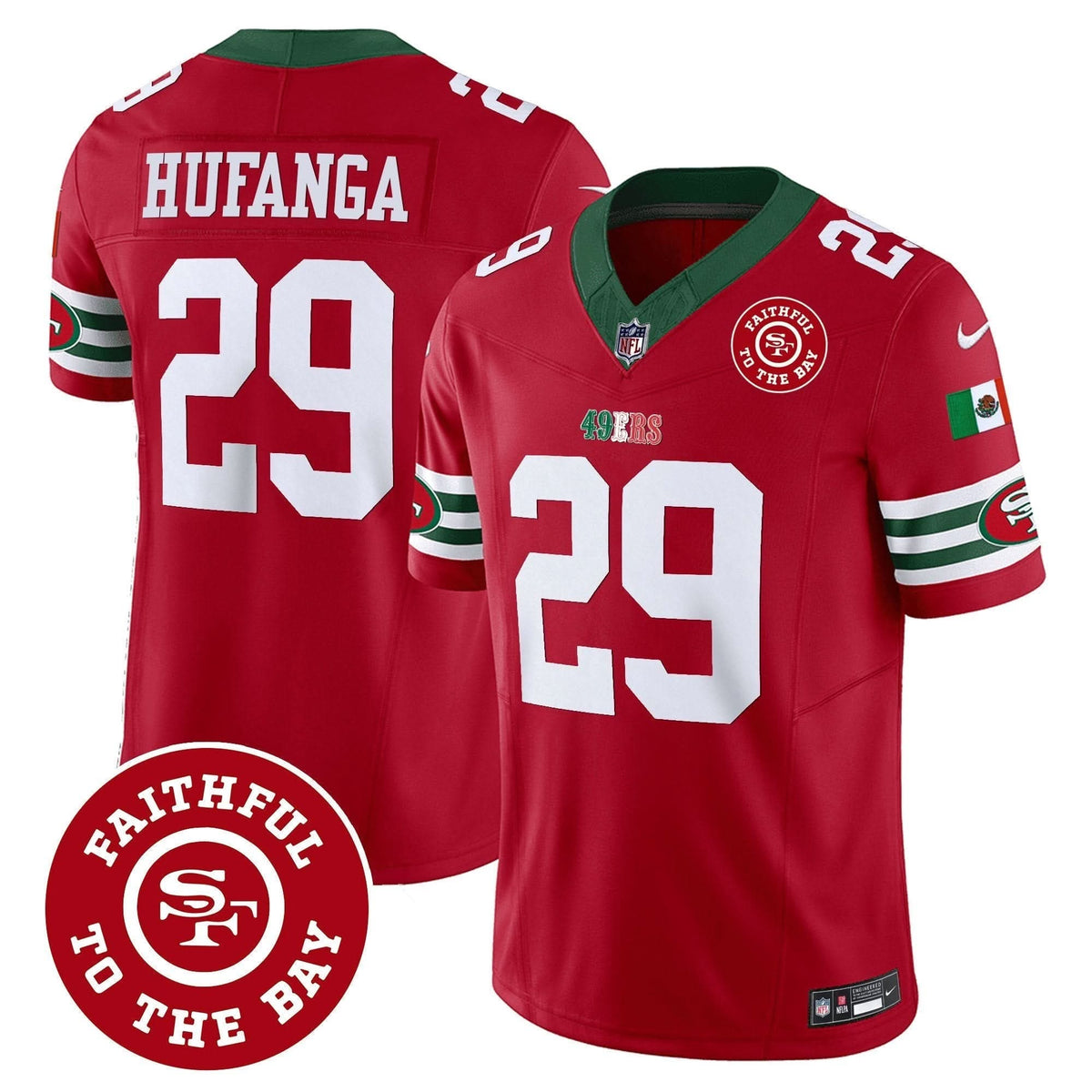 SF Mexico Faithful To The Bay Patch Vapor Jersey - image 30