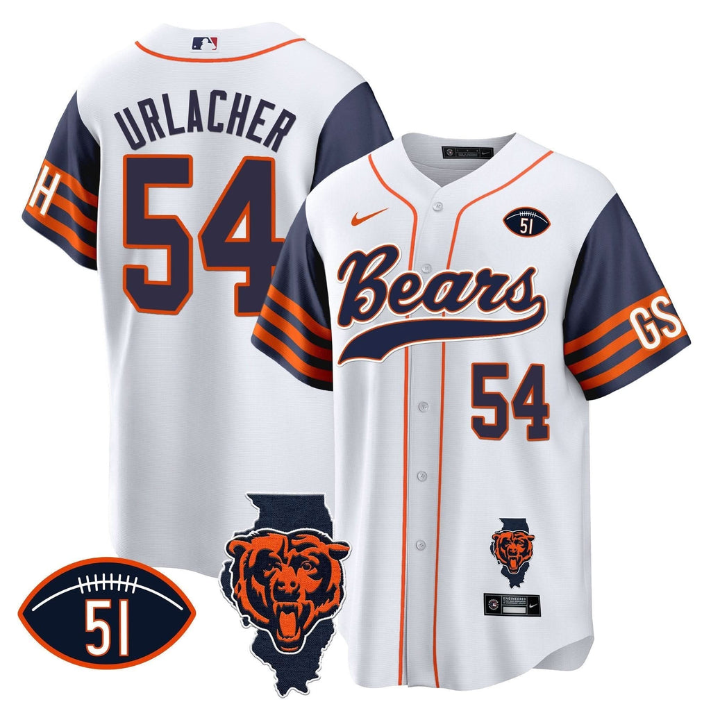 CHI Illinois Patch Baseball Jersey - All Stitched - image 71