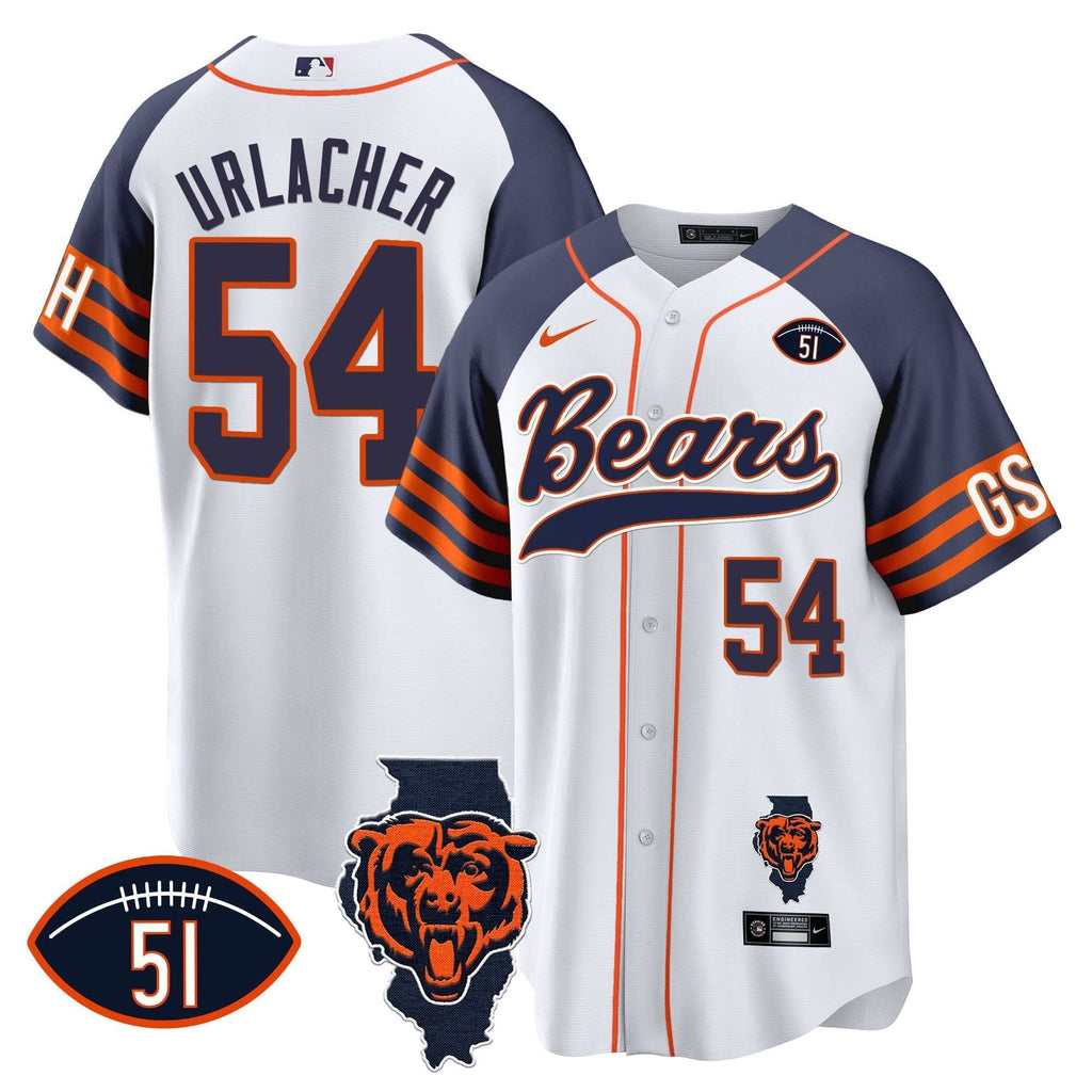 CHI Illinois Patch Baseball Jersey - All Stitched - image 37