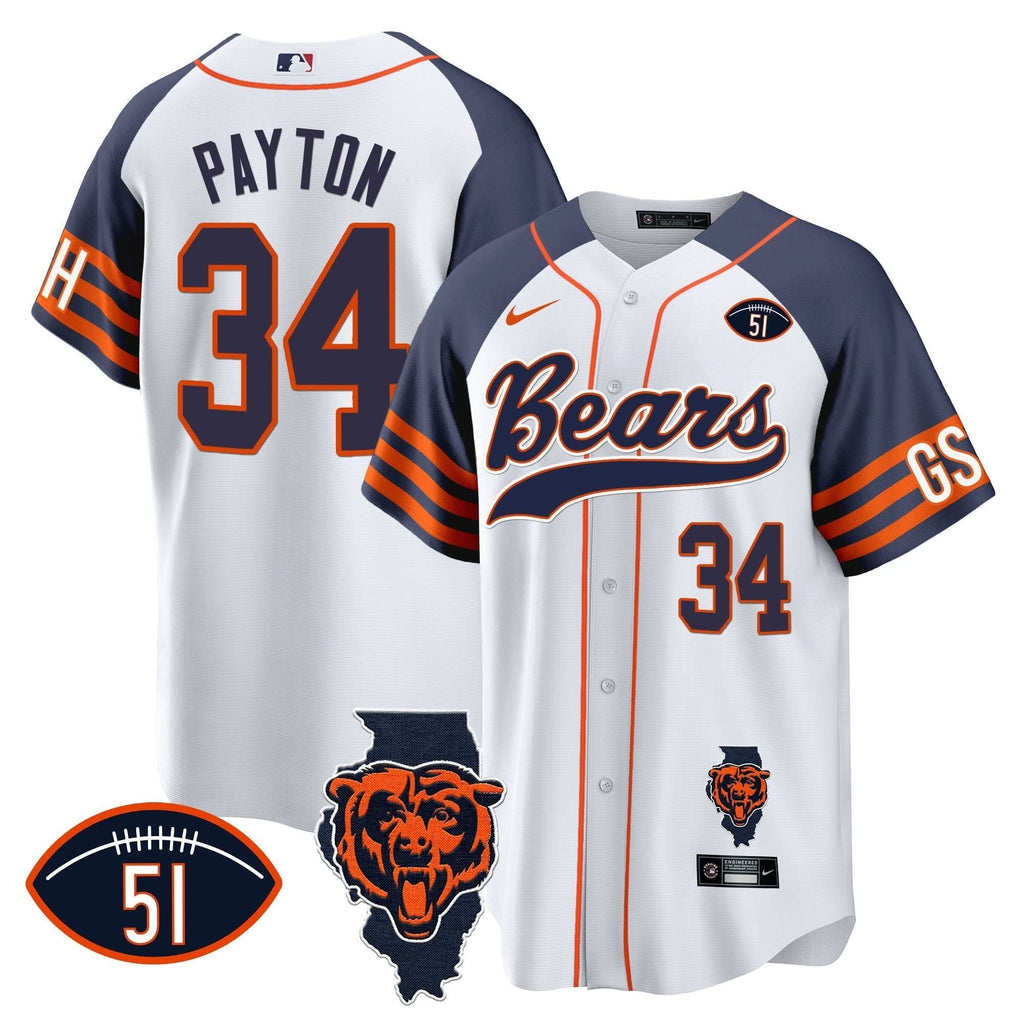 CHI Illinois Patch Baseball Jersey - All Stitched - image 40