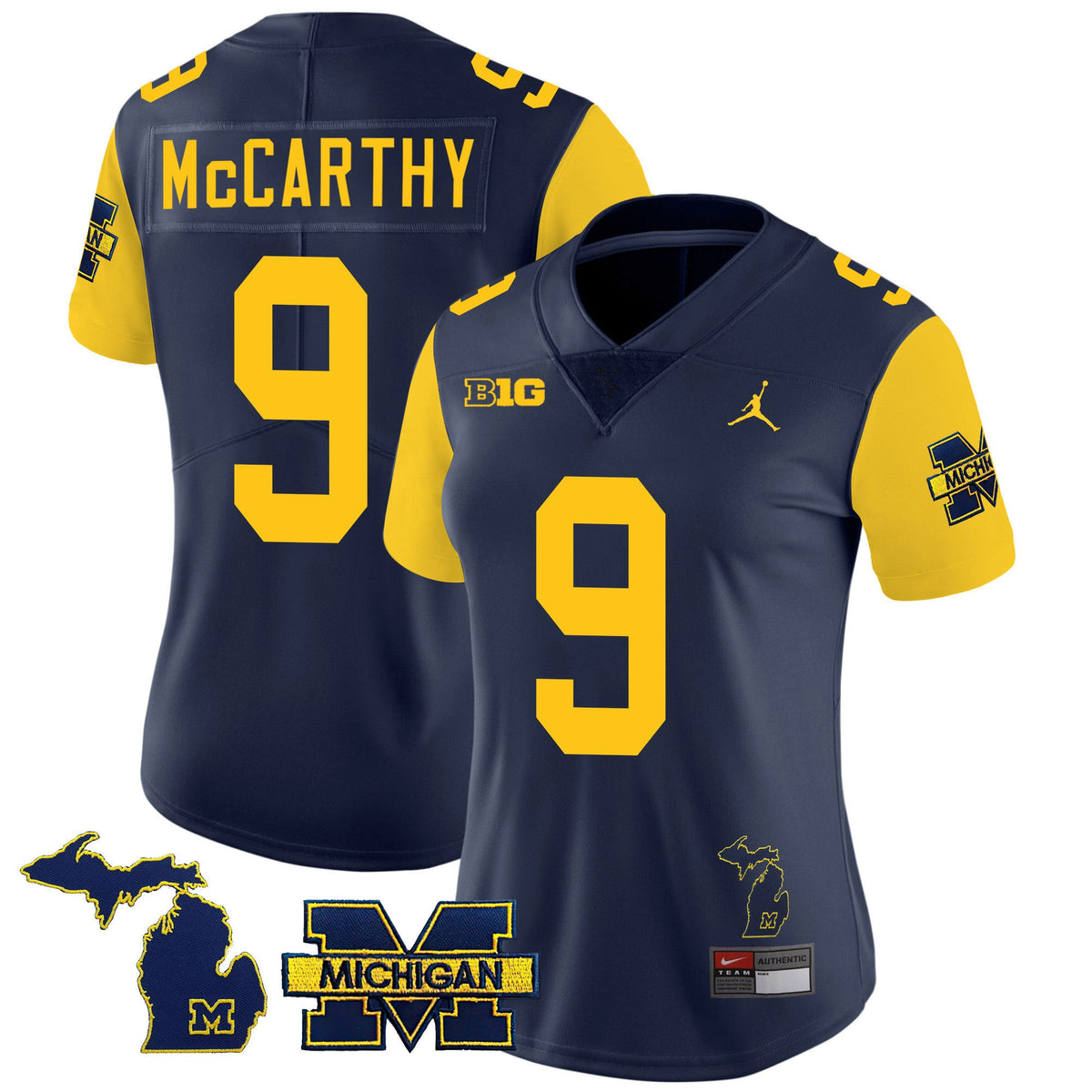 Women's Michigan Wolverines 2023 Special Jersey - All Stitched - image 19