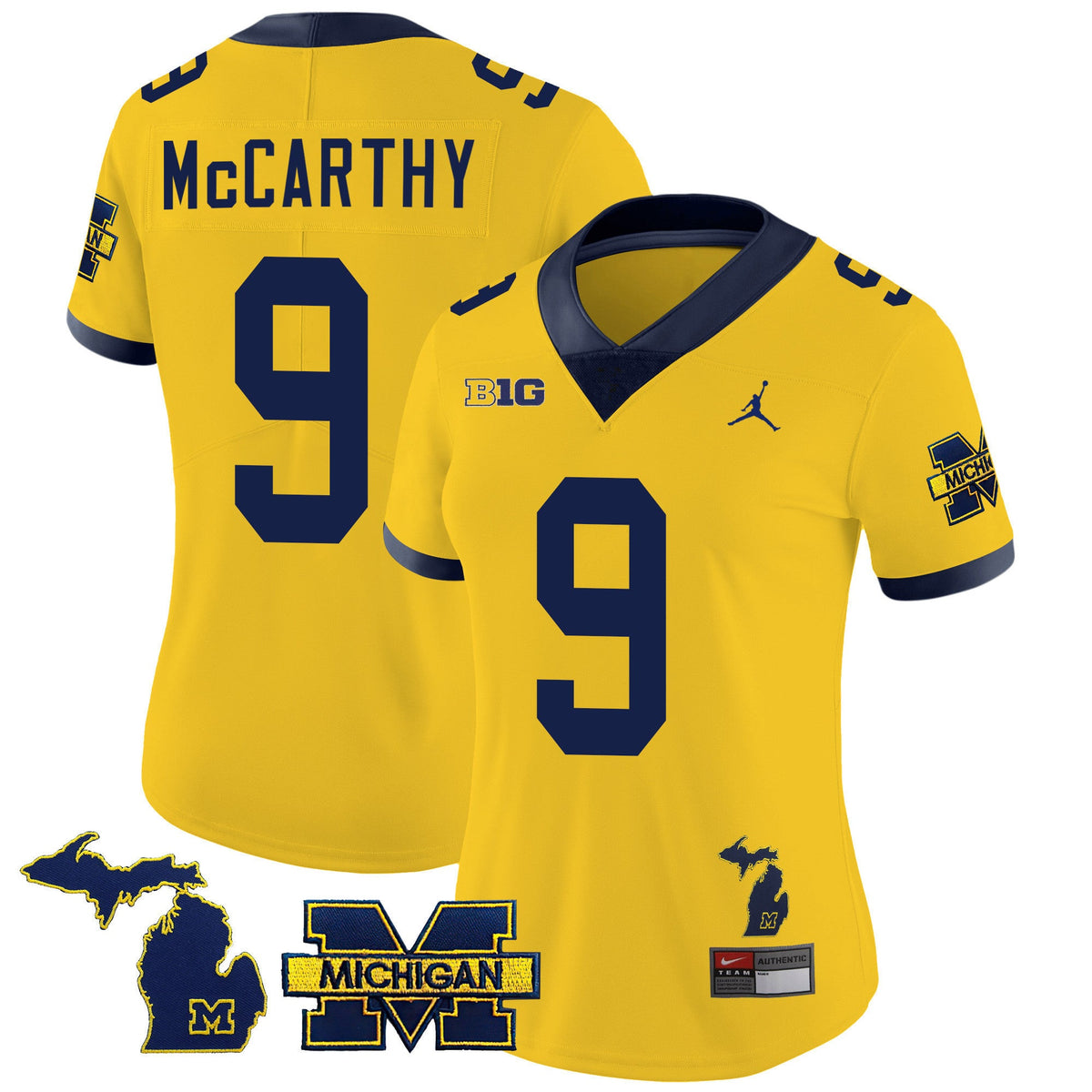 Women's Michigan Wolverines 2023 Special Jersey - All Stitched - image 31