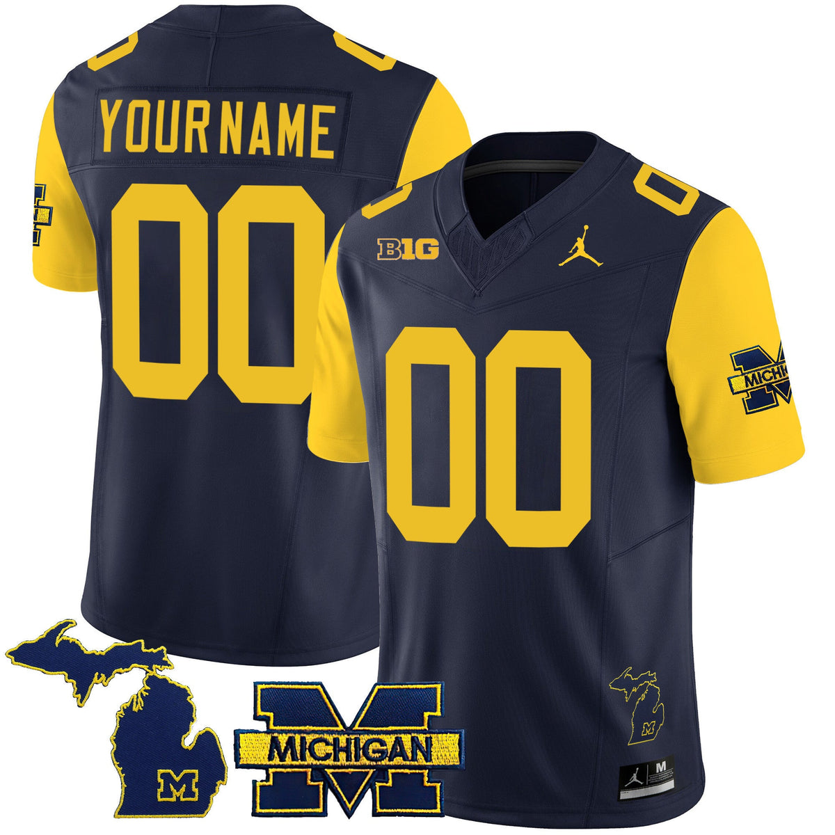 Michigan Wolverines 2024 Special Custom Jersey - All Stitched - image 4