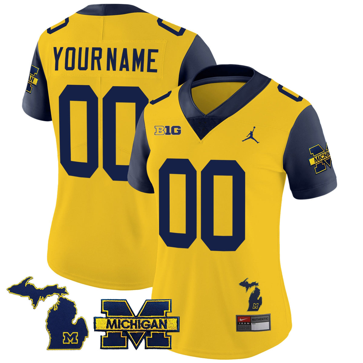 Michigan Wolverines 2024 Special Custom Jersey - All Stitched - image 10