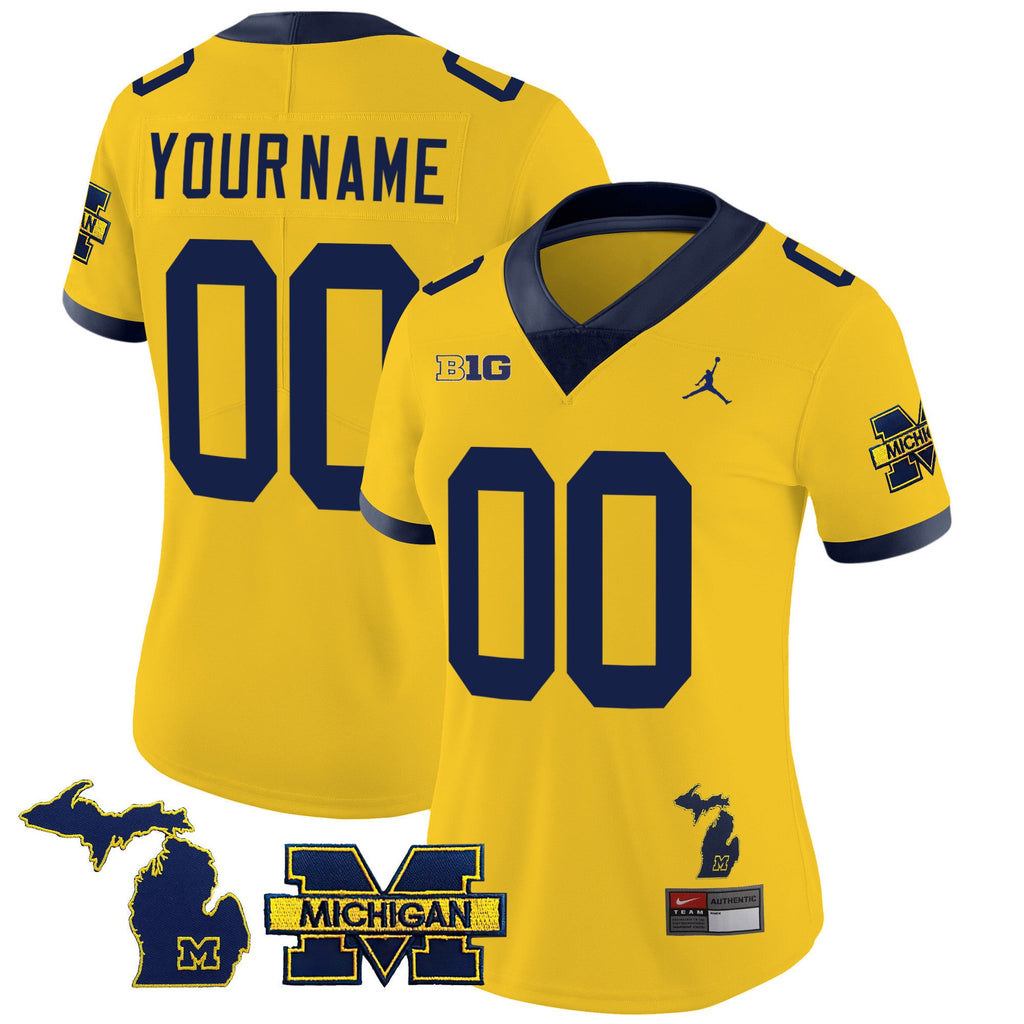 Michigan Wolverines 2024 Special Custom Jersey - All Stitched - image 12