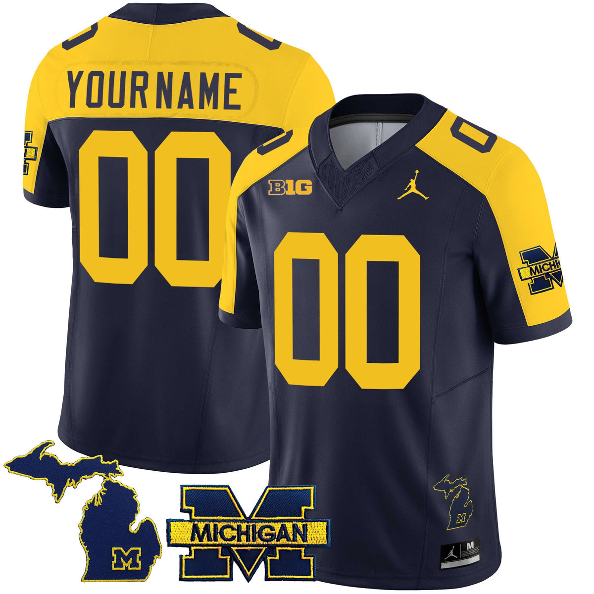 Michigan Wolverines 2024 Special Custom Jersey - All Stitched - image 1