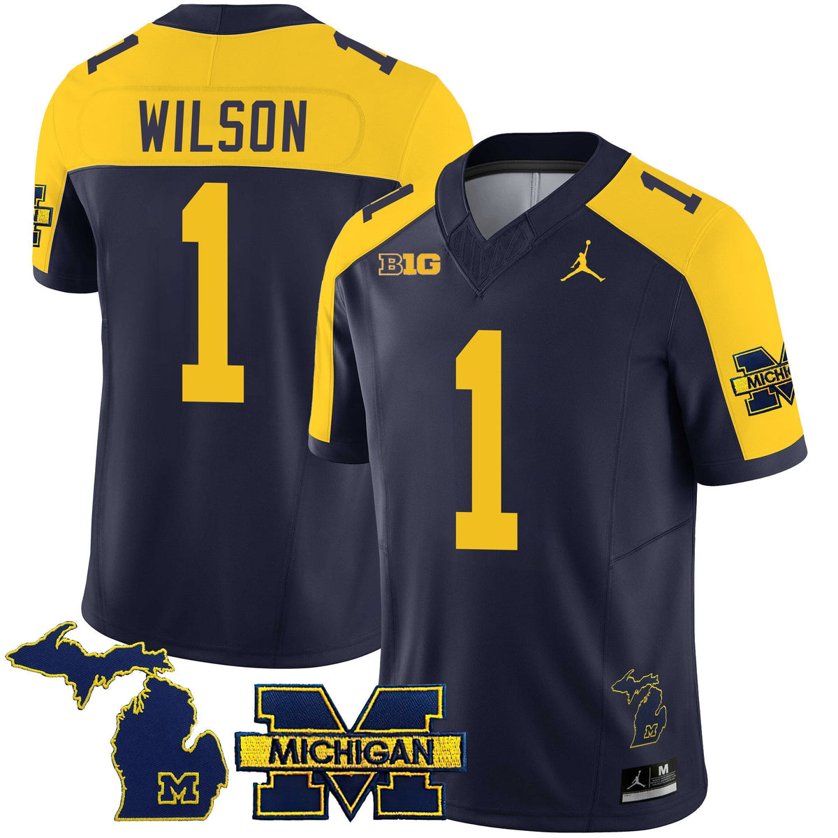 Men's Michigan Wolverines 2024 Special Jersey - All Stitched - image 3
