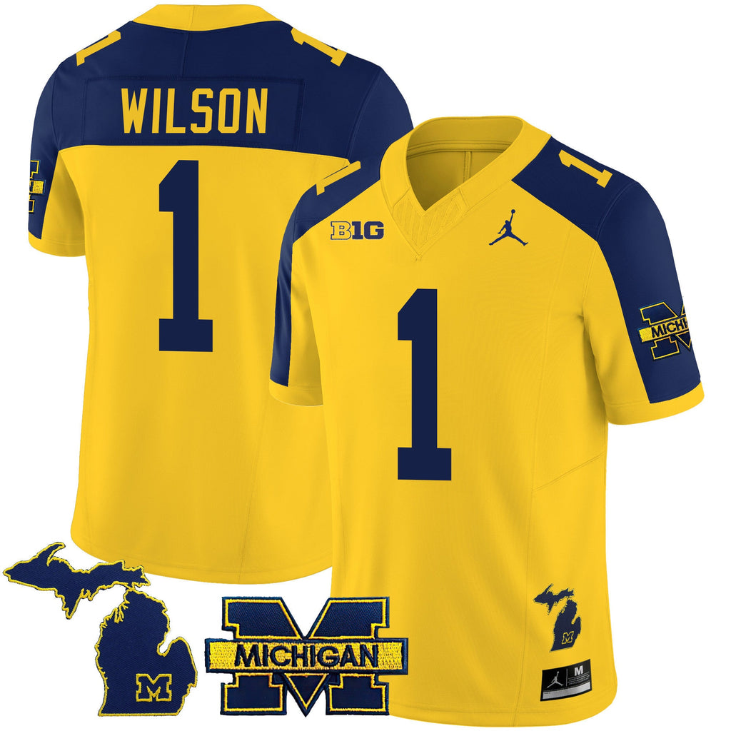 Men's Michigan Wolverines 2024 Special Jersey - All Stitched - image 9