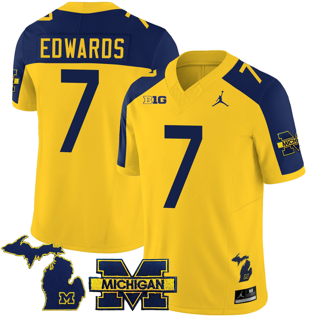 Men's Michigan Wolverines 2024 Special Jersey - All Stitched - image 10