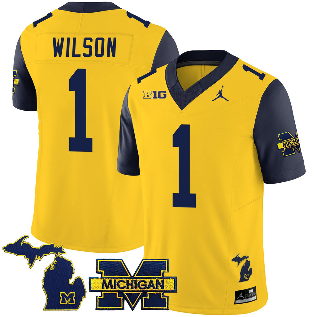 Men's Michigan Wolverines 2024 Special Jersey - All Stitched - image 15