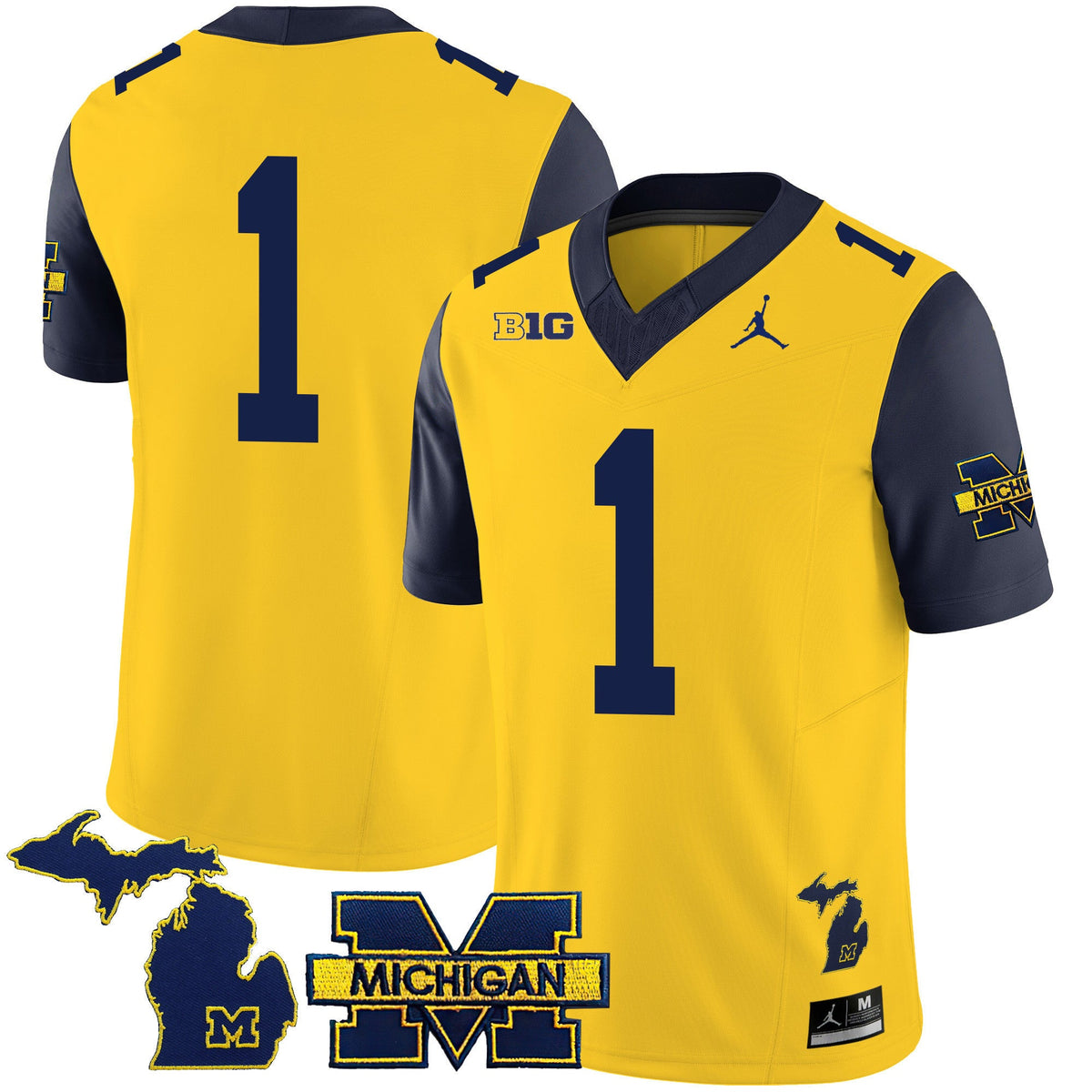 Men's Michigan Wolverines 2024 Special Jersey - All Stitched - image 18