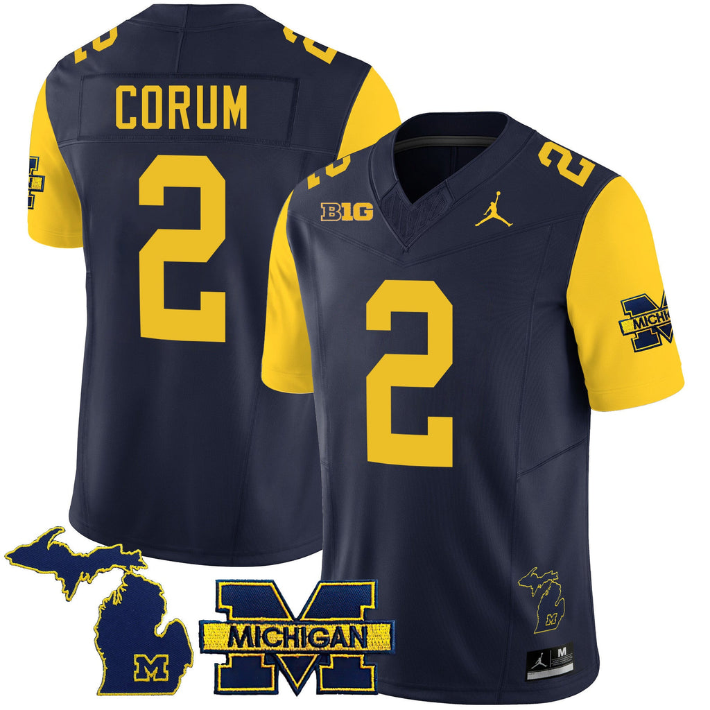Men's Michigan Wolverines 2024 Special Jersey - All Stitched - image 20