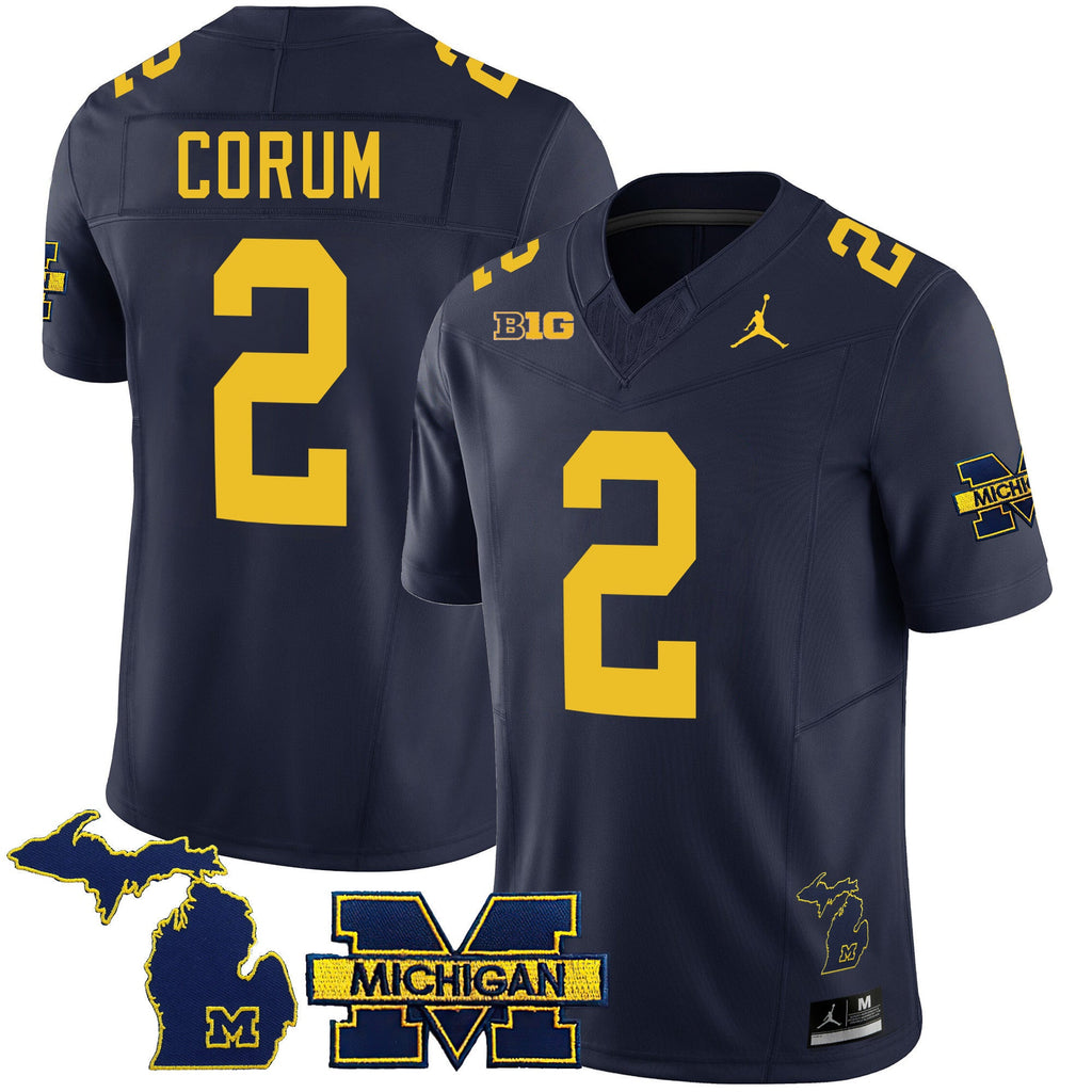 Men's Michigan Wolverines 2024 Special Jersey - All Stitched - image 26