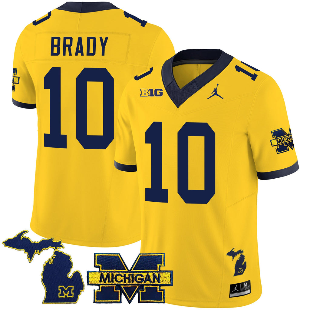Men's Michigan Wolverines 2024 Special Jersey - All Stitched - image 35