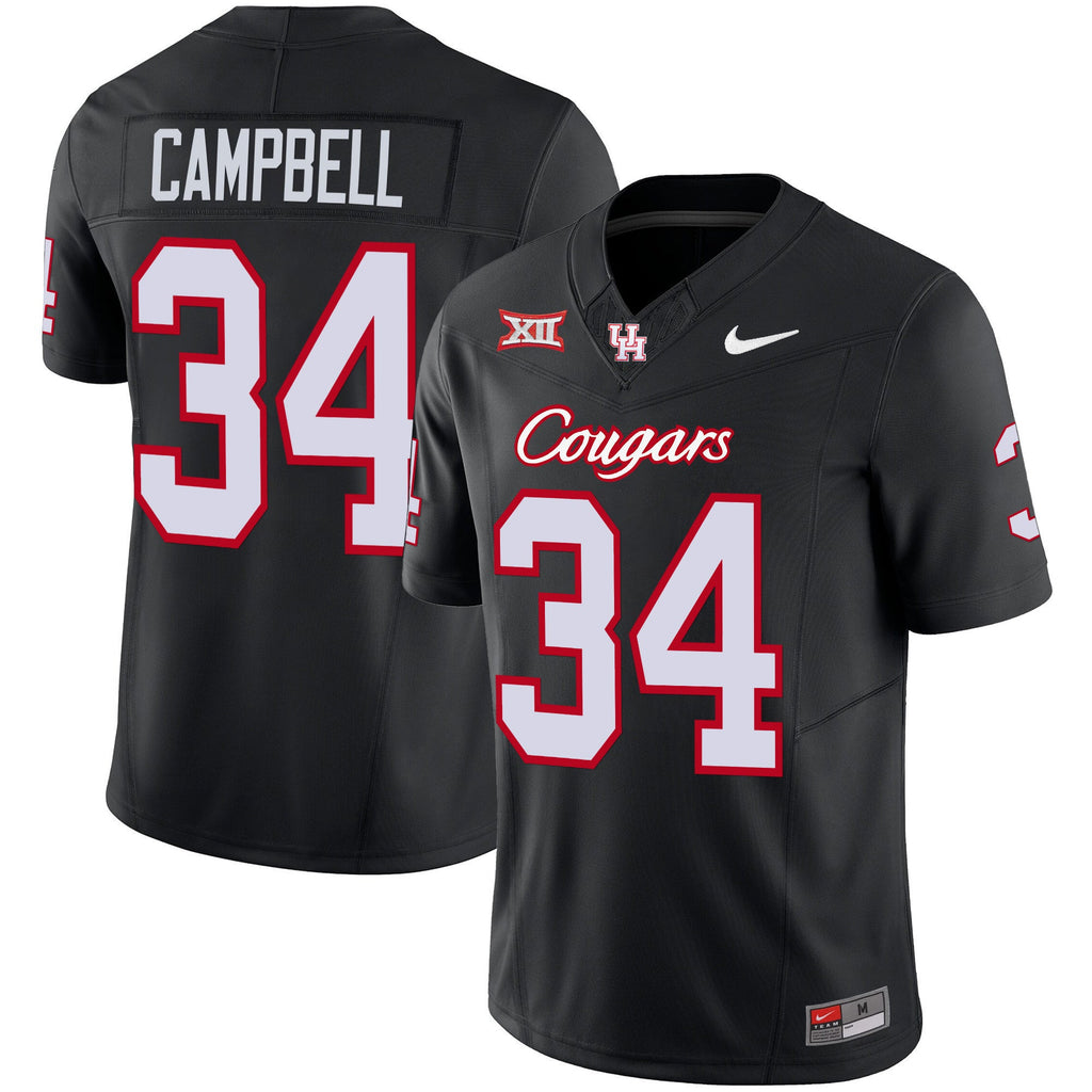 Men's Houston Cougars 2023 Oilers Inspired Vapor Jersey V4 - All Stitched - image 3