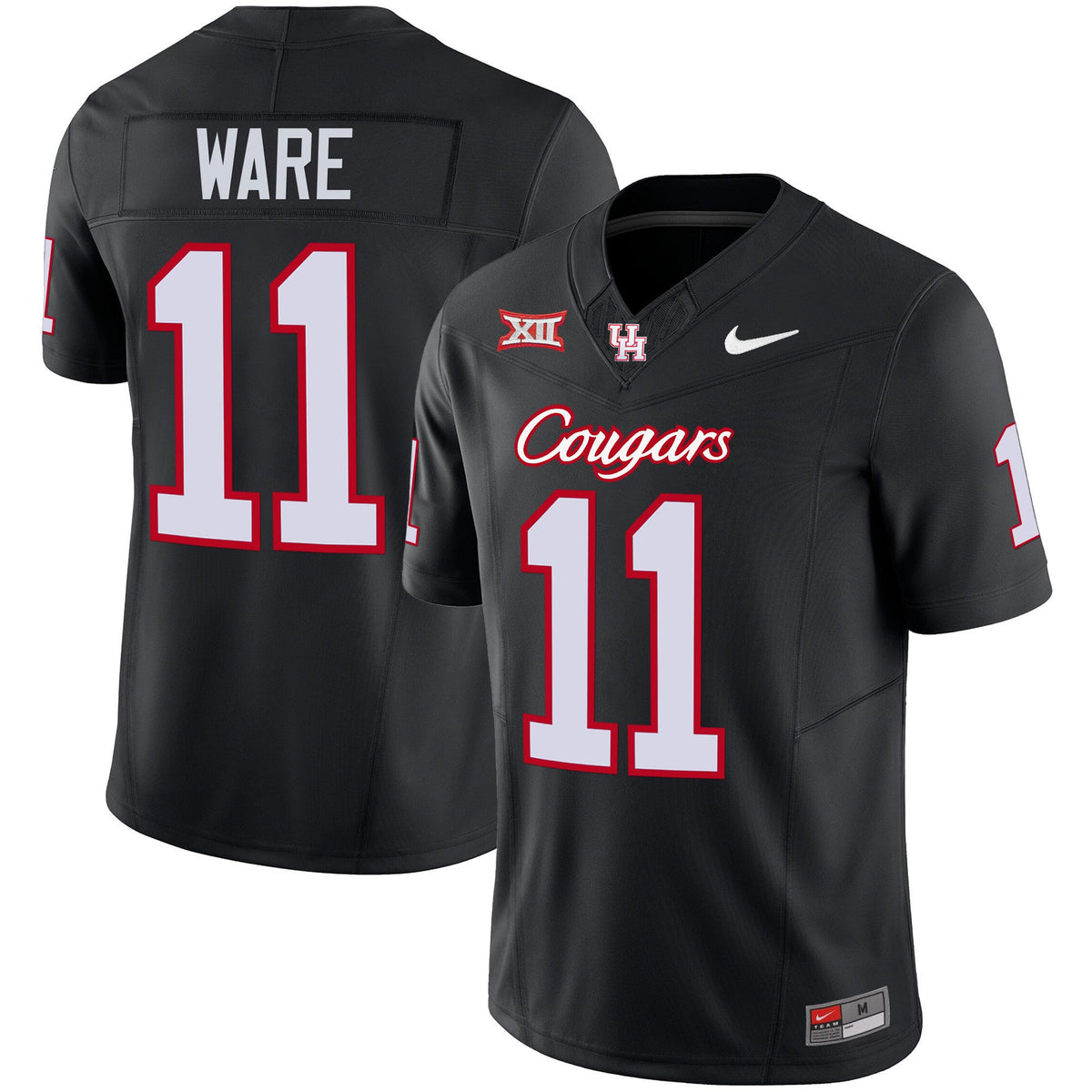 Men's Houston Cougars 2023 Oilers Inspired Vapor Jersey V4 - All Stitched - image 4