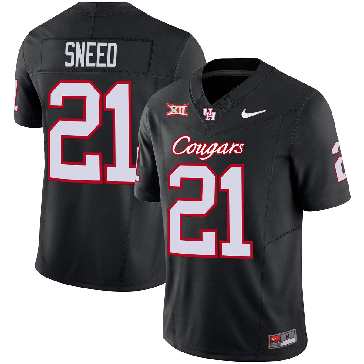 Men's Houston Cougars 2023 Oilers Inspired Vapor Jersey V4 - All Stitched - image 7