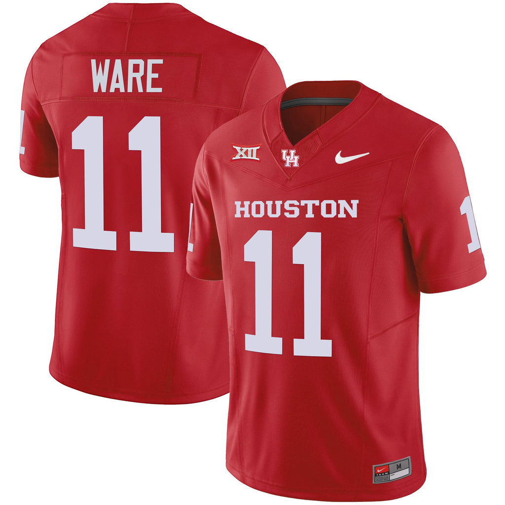 Men's Houston Cougars 2023 Oilers Inspired Vapor Jersey V4 - All Stitched - image 31