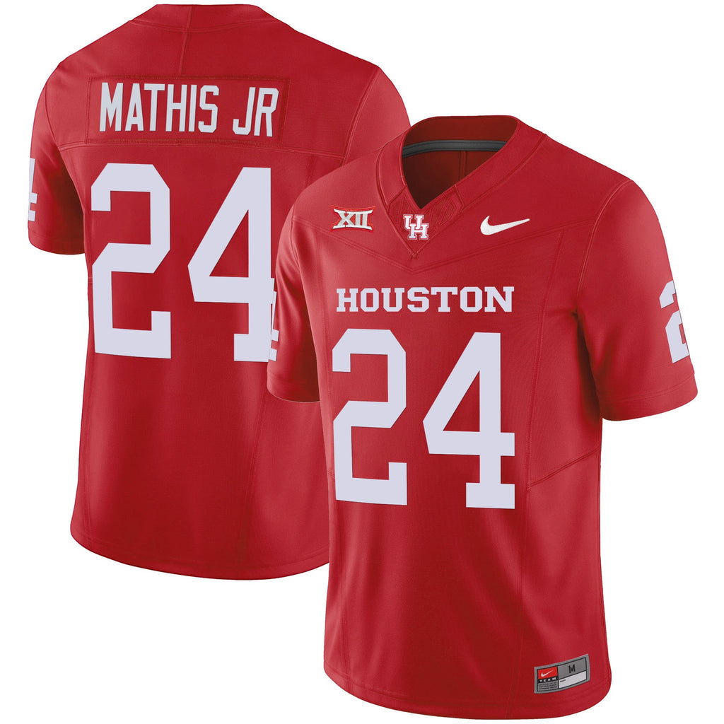 Men's Houston Cougars 2023 Oilers Inspired Vapor Jersey V4 - All Stitched - image 32