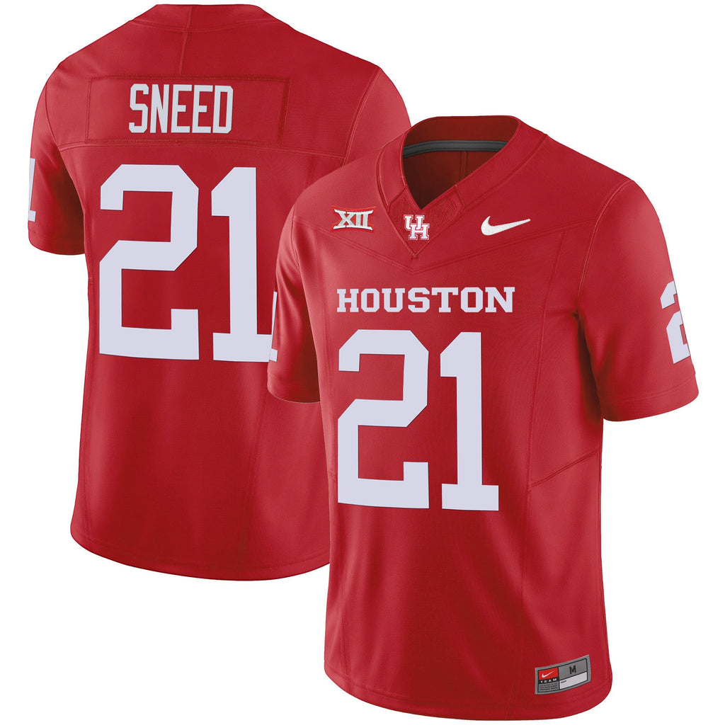 Men's Houston Cougars 2023 Oilers Inspired Vapor Jersey V4 - All Stitched - image 34
