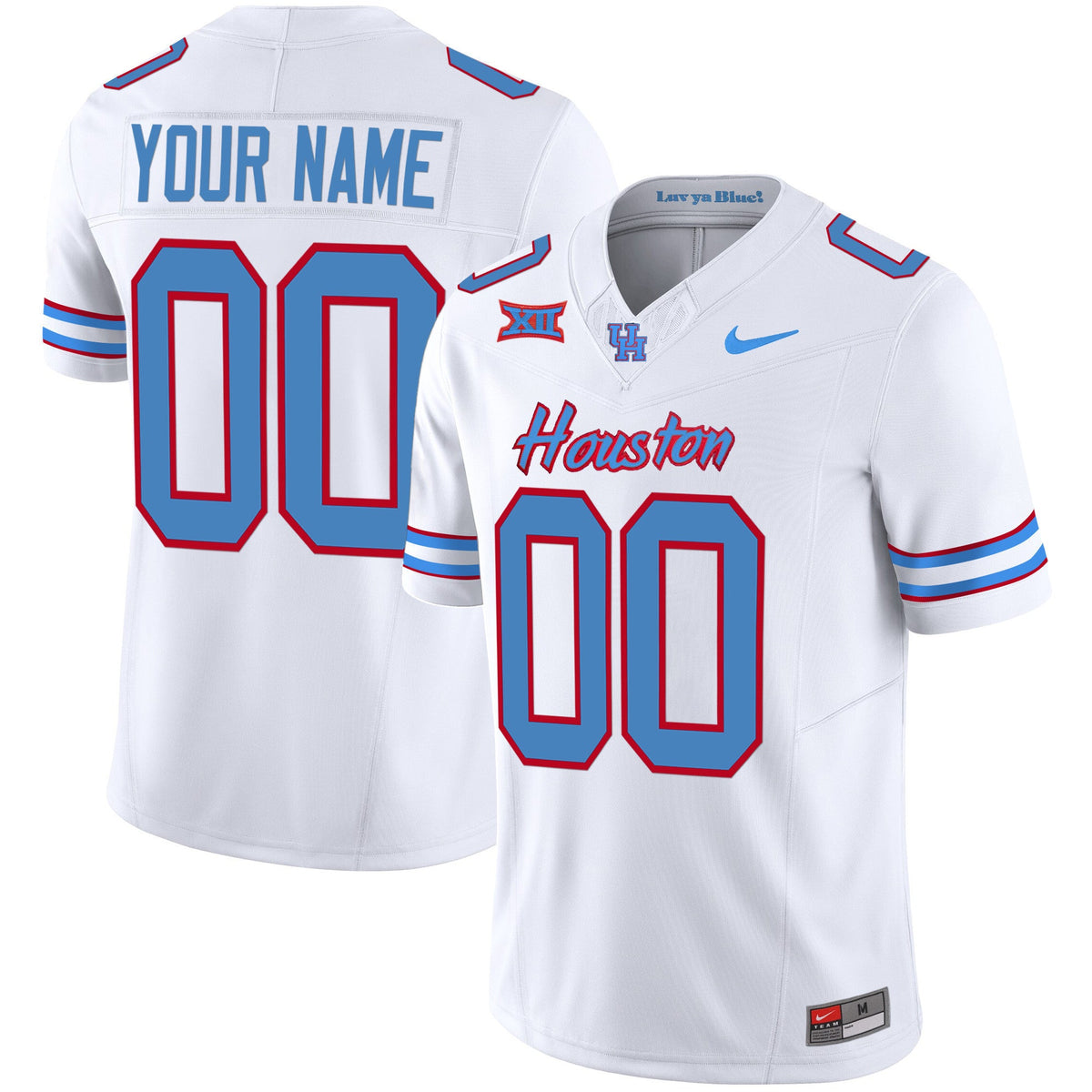 Houston Cougars 2023 Oilers Inspired Vapor Custom Jersey - All Stitched - image 3