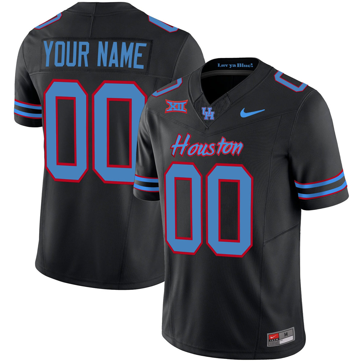 Houston Cougars 2023 Oilers Inspired Vapor Custom Jersey - All Stitched - image 4