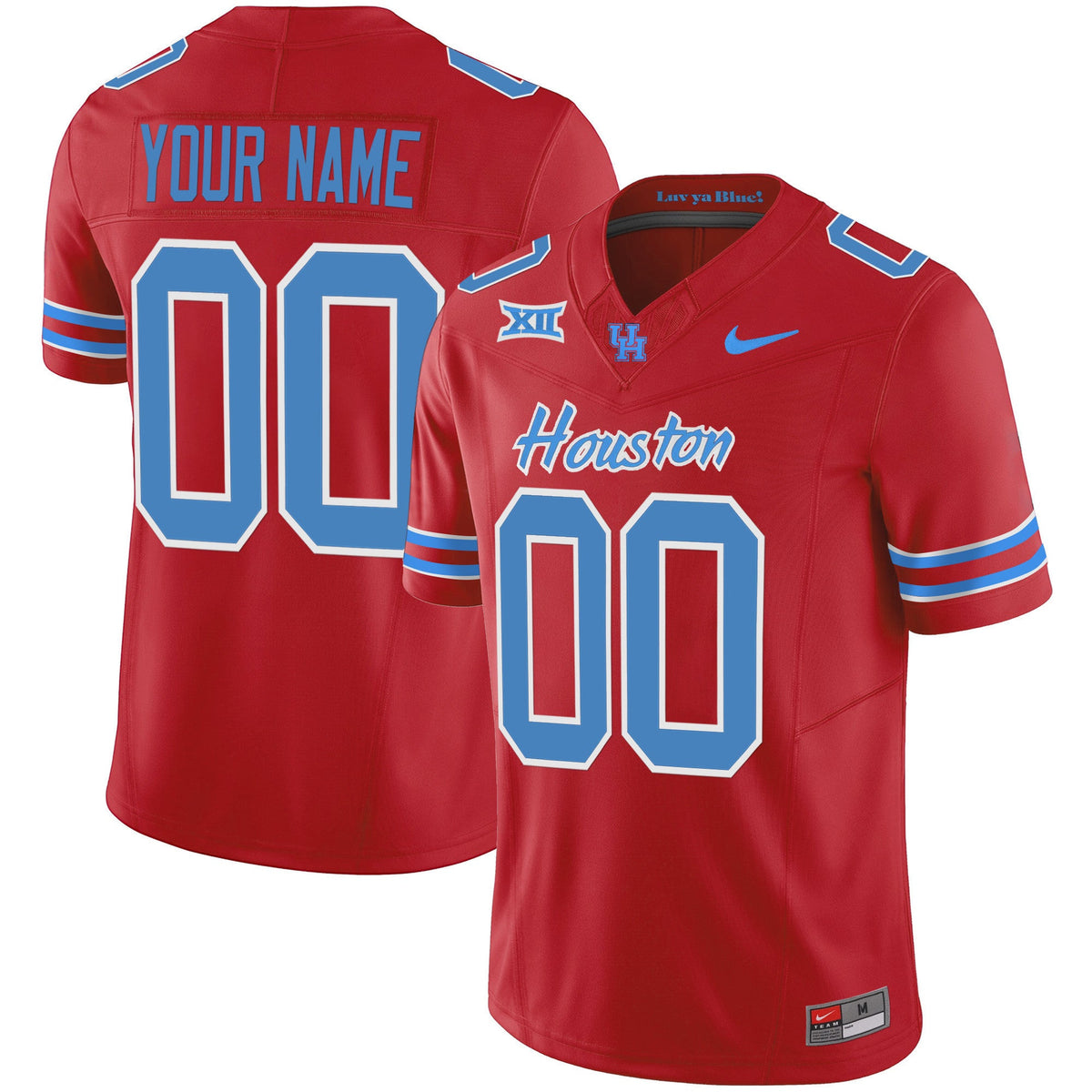 Houston Cougars 2023 Oilers Inspired Vapor Custom Jersey - All Stitched - image 5